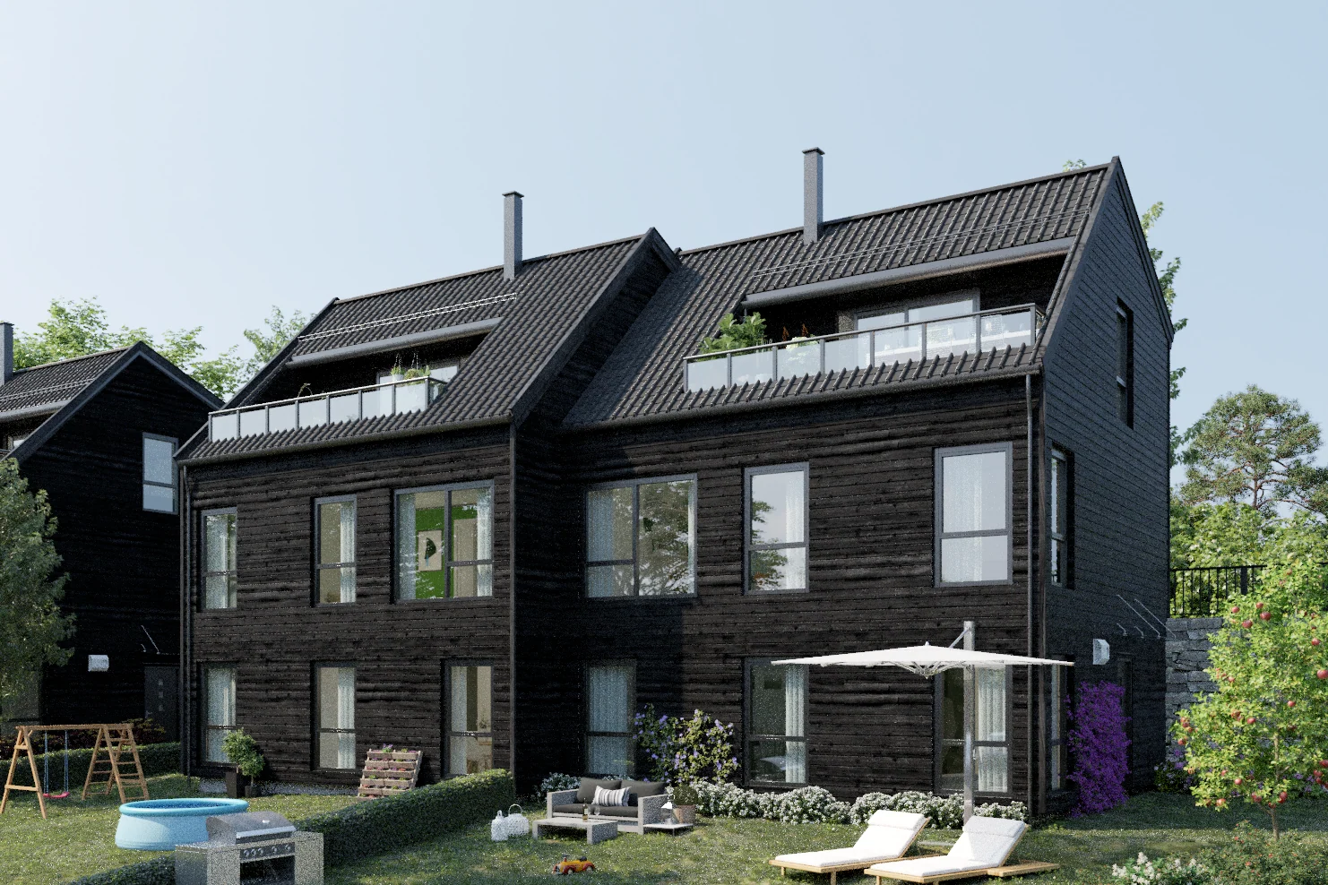 Interiørvisualisering for Auor Invest: Fjelltunvegen, bilde 1 av 4.