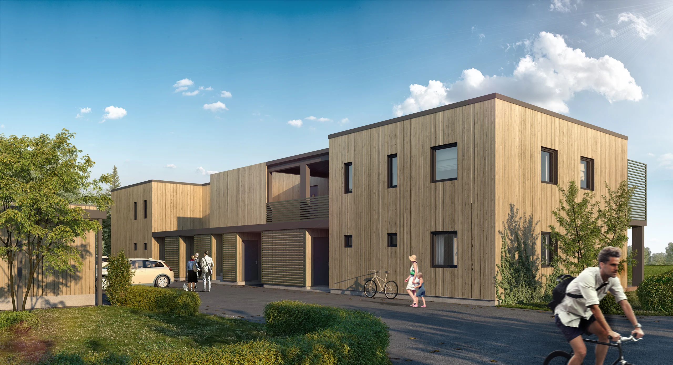 Eksteriørvisualisering av Byggmester Ingar Olsen, bilde 1 av 6.