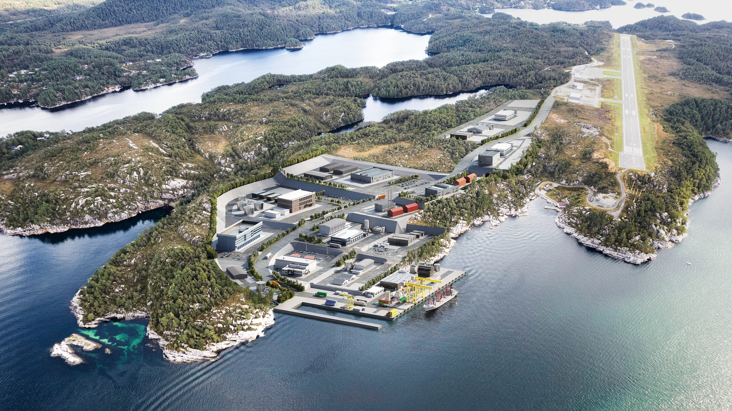 Eksteriørvisualisering av Stord Kommunale Utviklingsselskap, bilde 1 av 2.