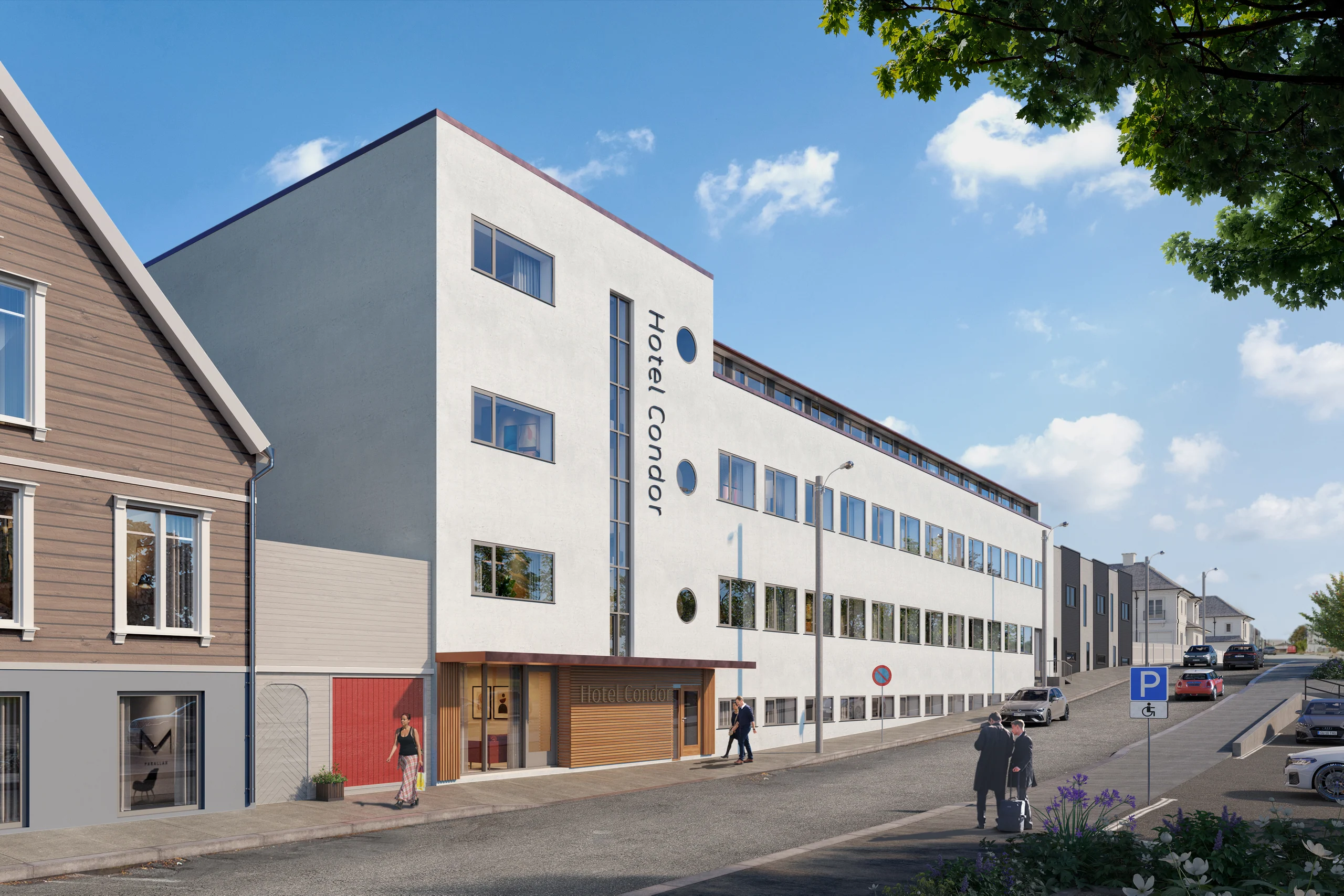 Eksteriørvisualisering av Velbygd: Rabinowitz, bilde 1 av 2.