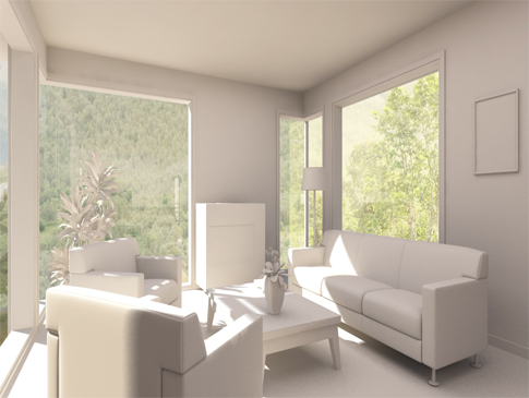 3D-visualisering for Elar Invest: Prosjektarkiv