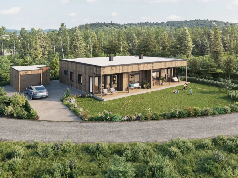 3D-eksteriør lagd for TG Bygg